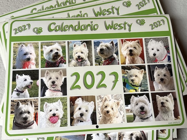 Ordina Calendario  Westie