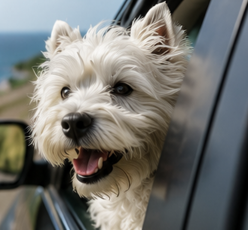 n vacanza con il tuo Westie – Il viaggio: auto, treno o aereo in sicurezza