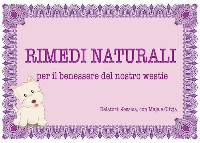 Rimedi naturali salute dei westie