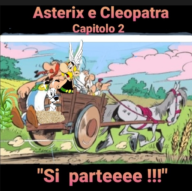 Asterix e Celopatra al Raduno Westy